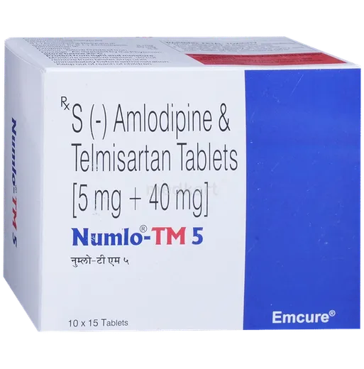 numlo tm 5mg tablet 15's